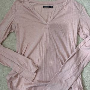 Abercrombie Pink Long Sleeve